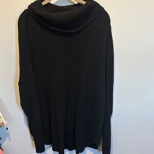 Old Navy Women's Black Cowl Neck Sweater